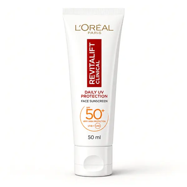 L'Oréal Paris Revitalift Clinical Sonnenschutzmittel mit hohem UV-Schutz für das Gesicht, 50 ml